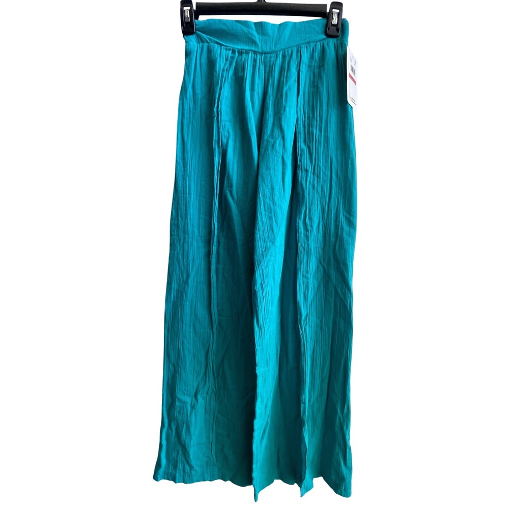 BECCA Blue Cover Up Pants Women's Size XS